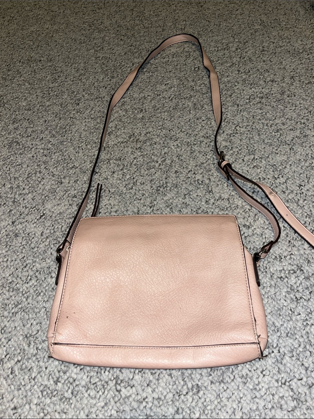 Enzo Angiolini Blush Pink Crossbody Bag